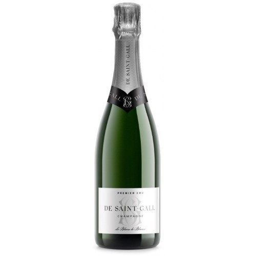 Champagne le Blanc de blancs brut premier cru De Saint-Gall