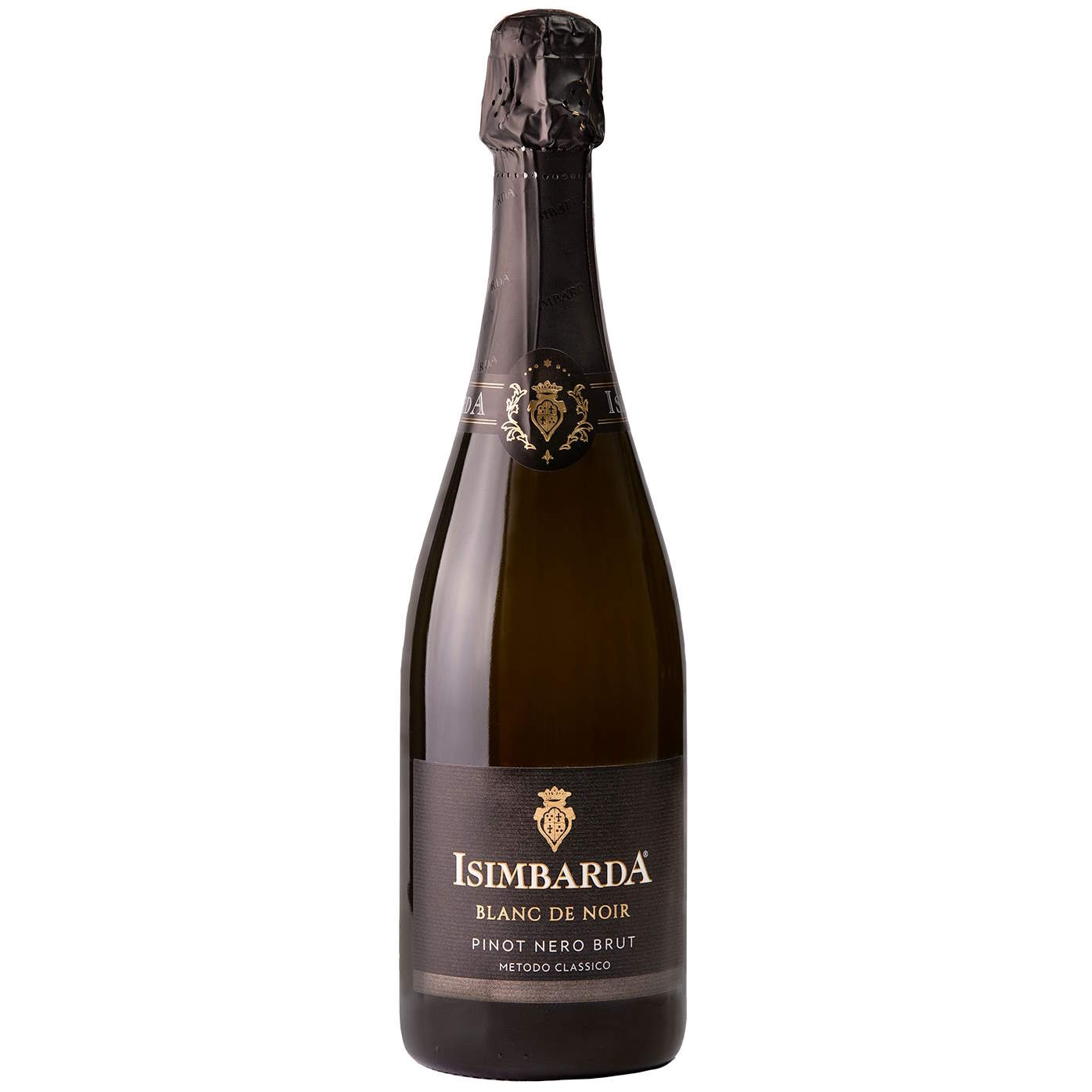 Blanc de noir Pinot nero brut metodo classico Oltrepò Pavese DOCG Isimbarda